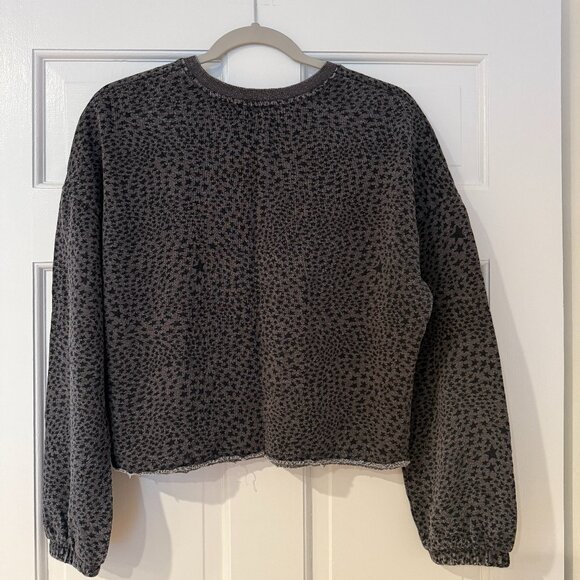 Z Supply Women's Cropped Crewneck Sweatshirt -- Extra Small - Picture 2 of 3